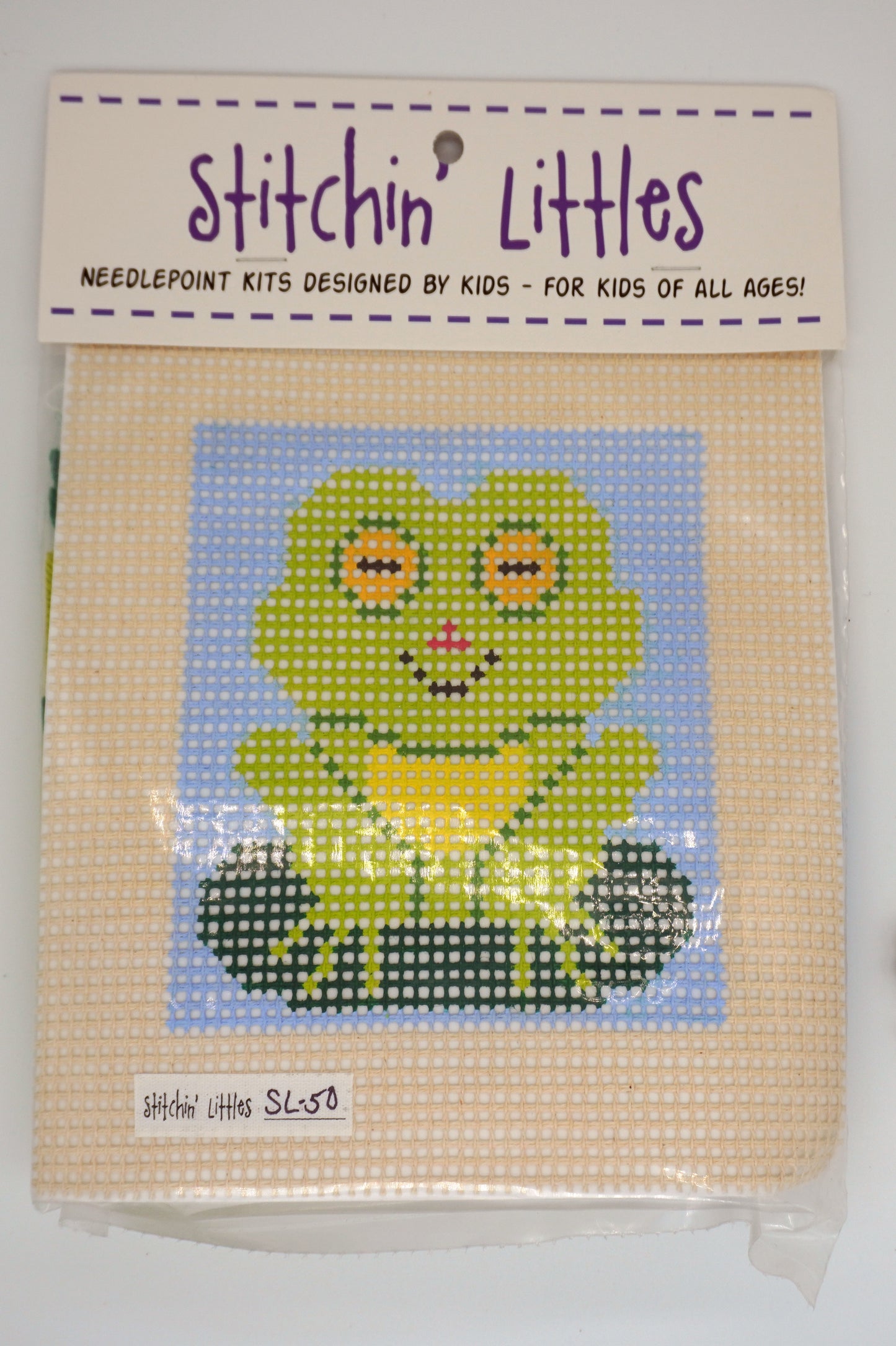 Purple Palm Designs | Stitchin' Littles Kits | Frognesto
