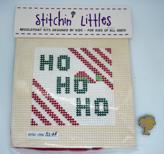 Purple Palm Designs | Stitchin' Littles Kits | Ho Ho Ho