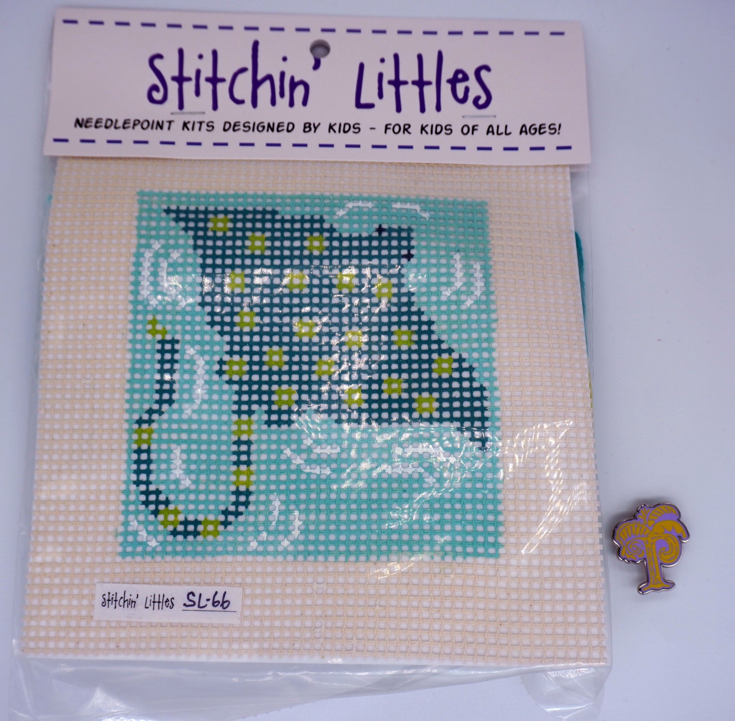 Purple Palm Designs | Stitchin' Littles Kits | Spotted Ray