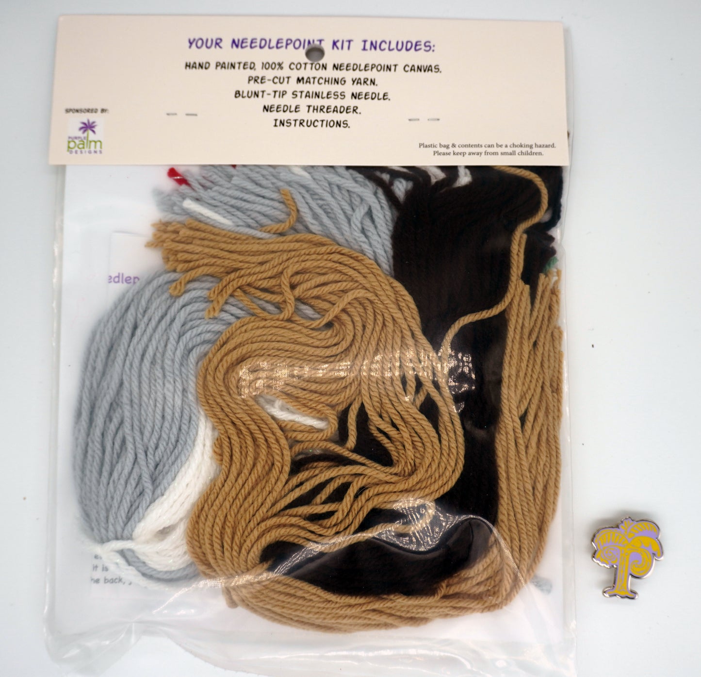 Purple Palm Designs | Stitchin' Littles Kits | Lil Rudy