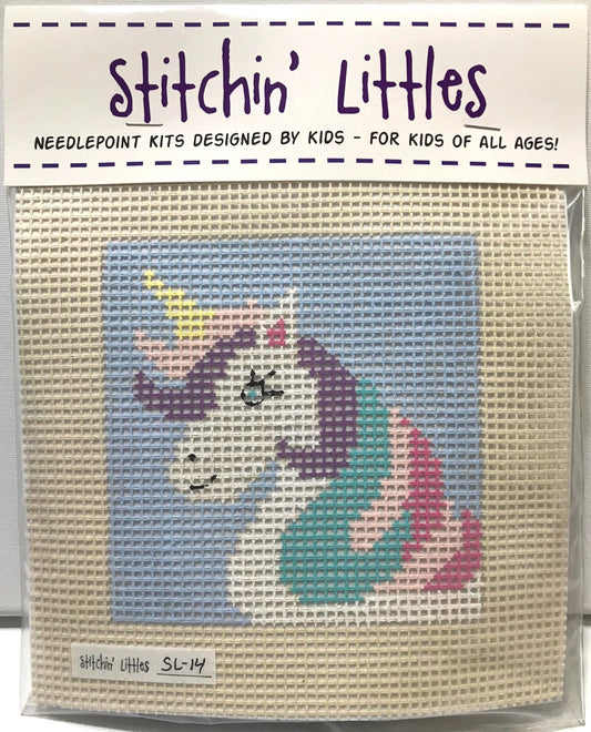 Purple Palm Designs | Stitchin' Littles Kits | Pretty Unicorn