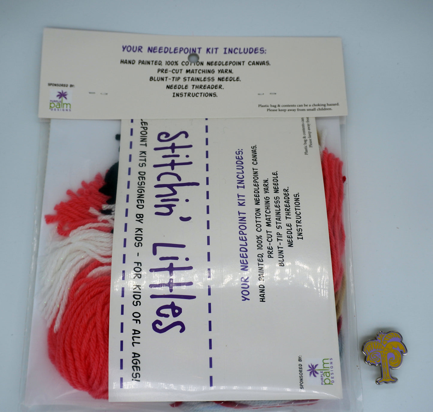 Purple Palm Designs | Stitchin' Littles Kits | Santa