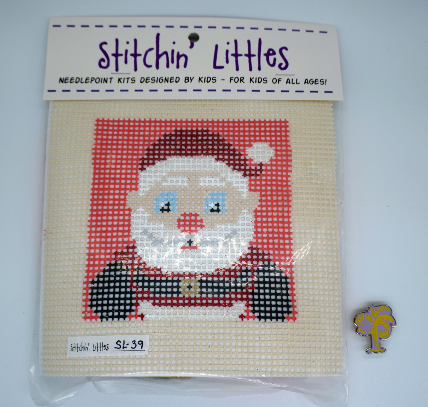Purple Palm Designs | Stitchin' Littles Kits | Santa