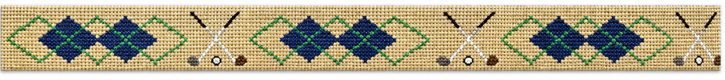 The Meredith Collection | 236M Argyle Golf Belt | Canvas