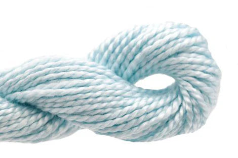 DMC 5 Pearl Cotton | 747 Pearlescent Blue Sea Mist | Thread