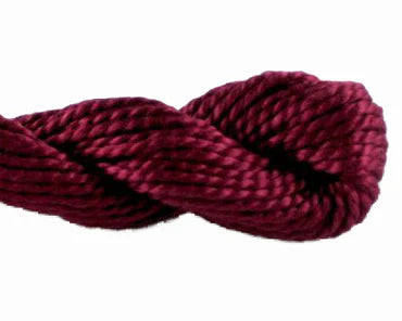 DMC 5 Pearl Cotton | 3685 Metallic Bramble | Thread