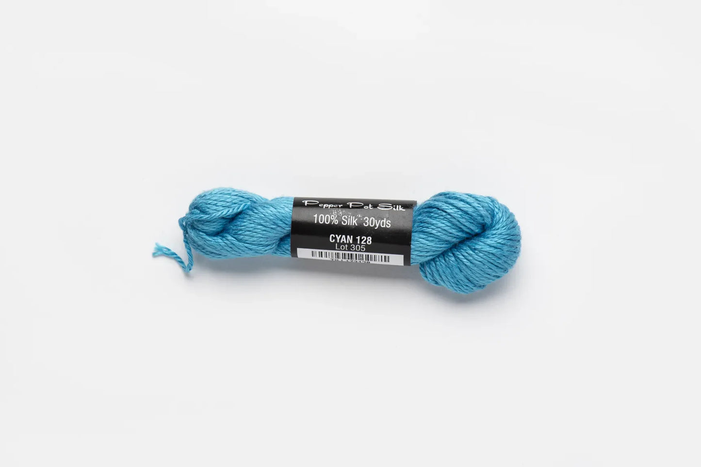 Tilli Tomas | Pepper Pot Silk | 128 Cyan | Thread