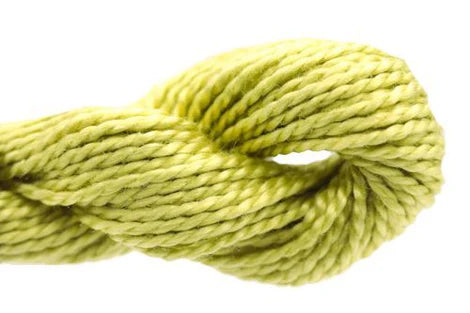 DMC 5 Pearl Cotton | 472 Green Bud | Thread