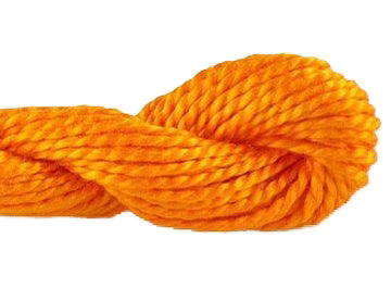 DMC 5 Pearl Cotton | 741 Mandarin | Thread