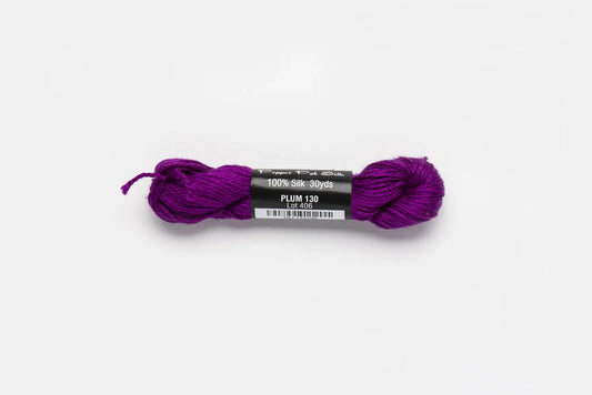 Tilli Tomas | Pepper Pot Silk | 130 Plum | Thread