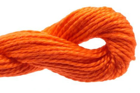 DMC 5 Pearl Cotton | 608 Poppy | Thread