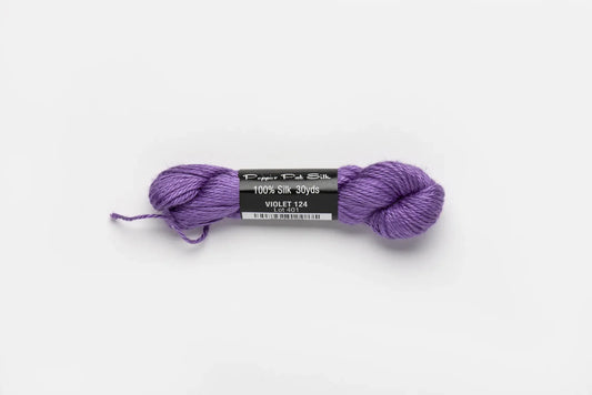 Tilli Tomas | Pepper Pot Silk | 124 Violet | Thread